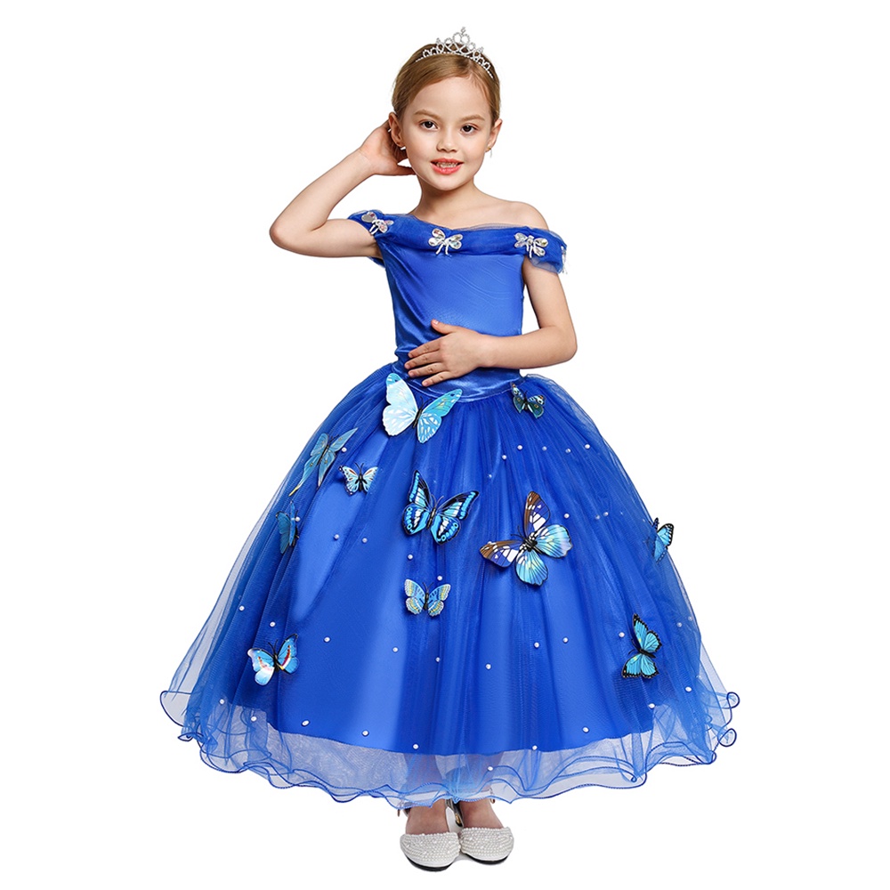 Đầm Công Chúa Hóa Trang Công Chúa Lọ Lem Cho Bé Gái