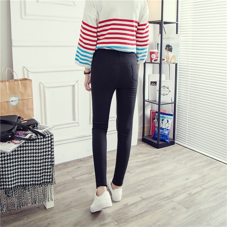 Quần legging dáng ôm lưng cao cá tính năng động cho nữ