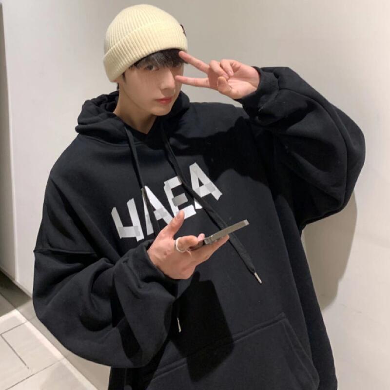 Áo hoodie size M-5XL tay dài thời trang trẻ trung dành cho nam