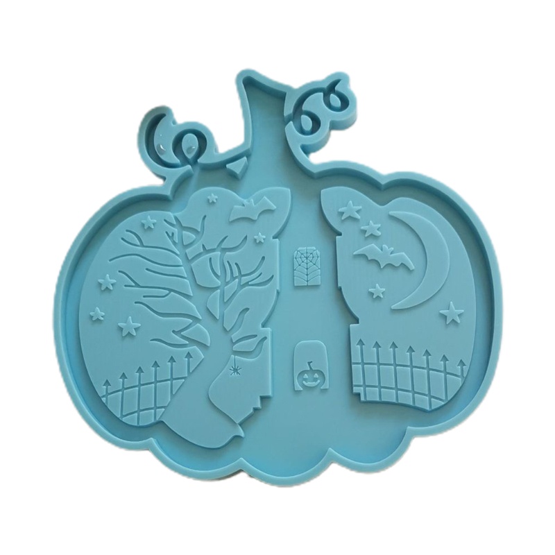 San * Khuôn Silicon Hình Bí Ngô Dơi Mặt Trăng Làm Trang Sức Lễ Tạ Ơn DIY