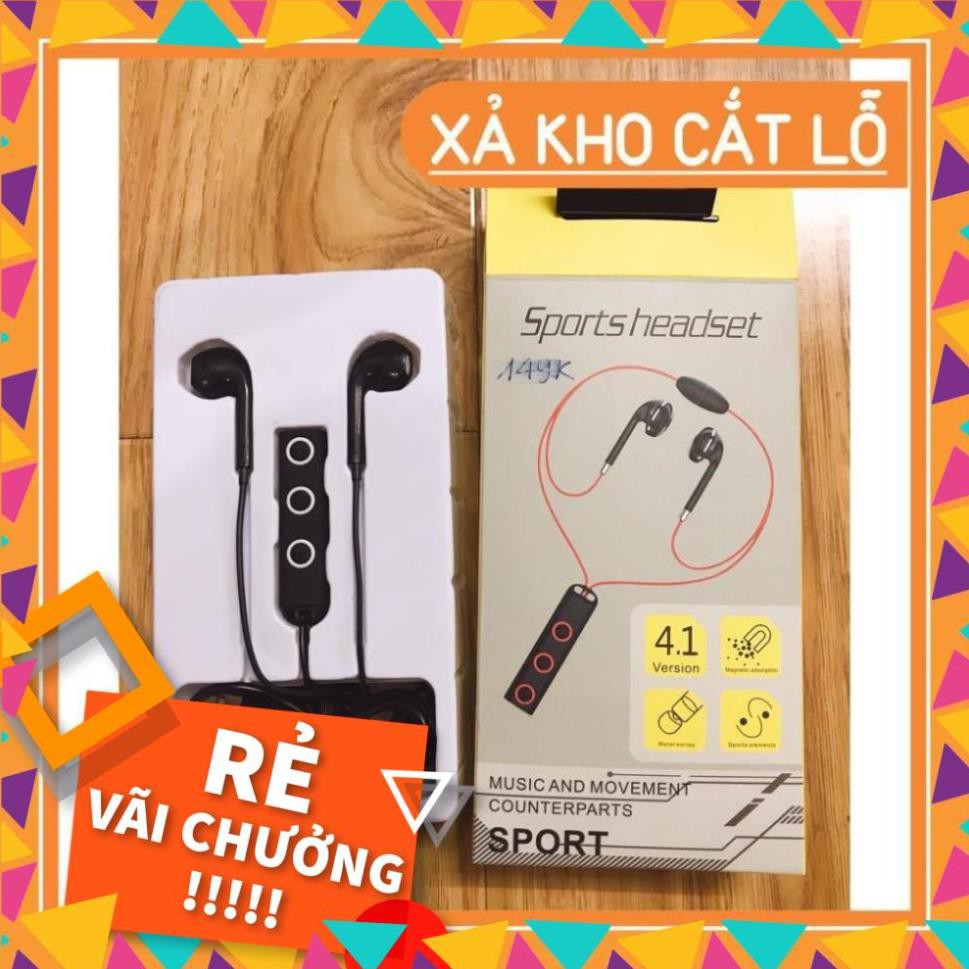 [freeship-hàng chính hãng ] TAI NGHE BLUETOOTH THỂ THAO S6 KHÔNG DÂY Tai nghe Bluetooth Sports Headset S6