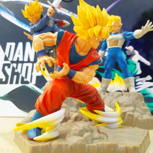 Mô Hình Figure Dragon Ball - Super Son Goku, Trunks Vegeta [Tặng Poster]