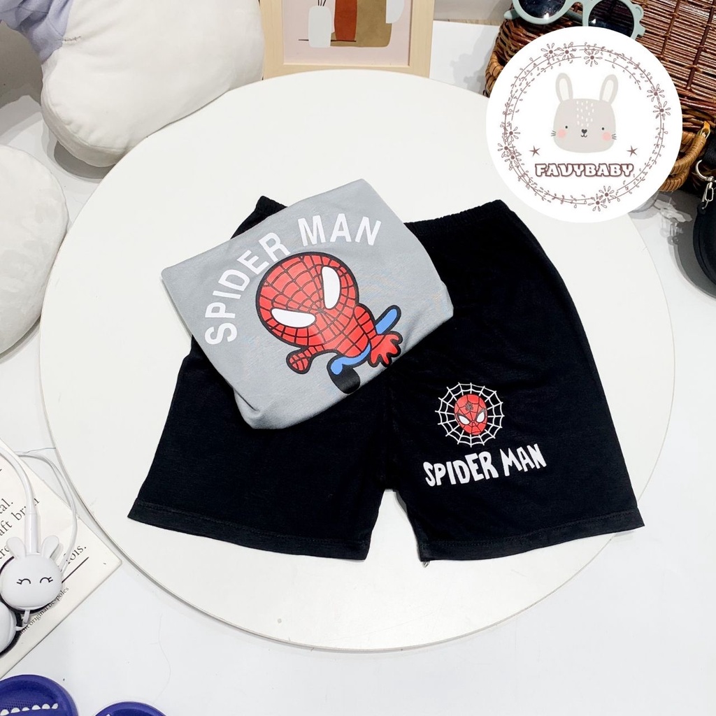 Đồ Bộ MINKY MOM Chính Hãng Bé Trai Bé Gái Cộc Tay Thun Lạnh Biệt Đội Siêu Anh Hùng Cool Bé 0 1 2 3 4 5 Tuổi - Favbaby
