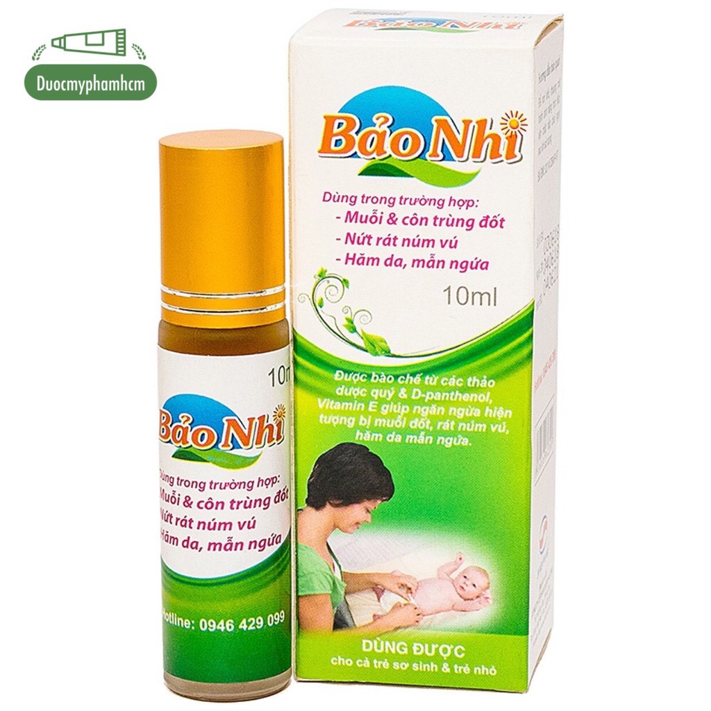 Bảo nhi lăn vết muỗi côn trùng cắn lọ10ml