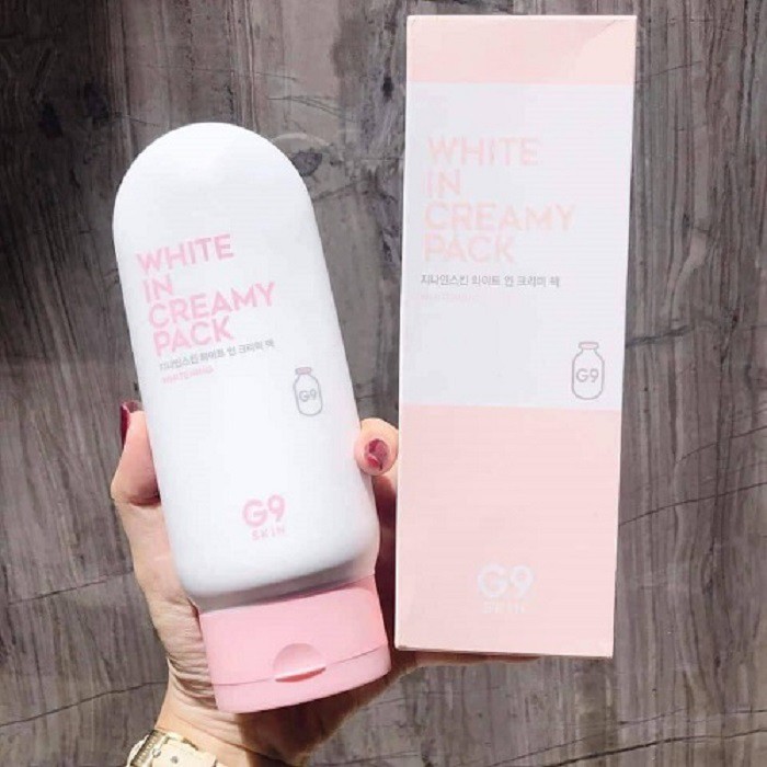 Kem ủ trắng  - tắm trắng G9 Skin White In Creamy Pack 200ml