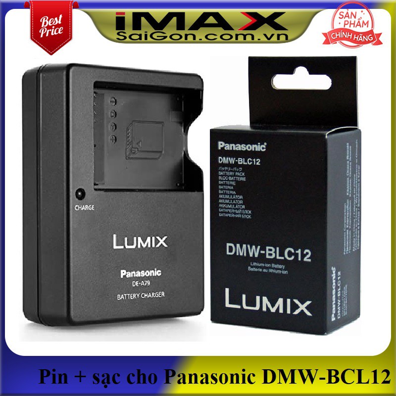 Pin sạc máy ảnh cho Panasonic DMW-BLC12