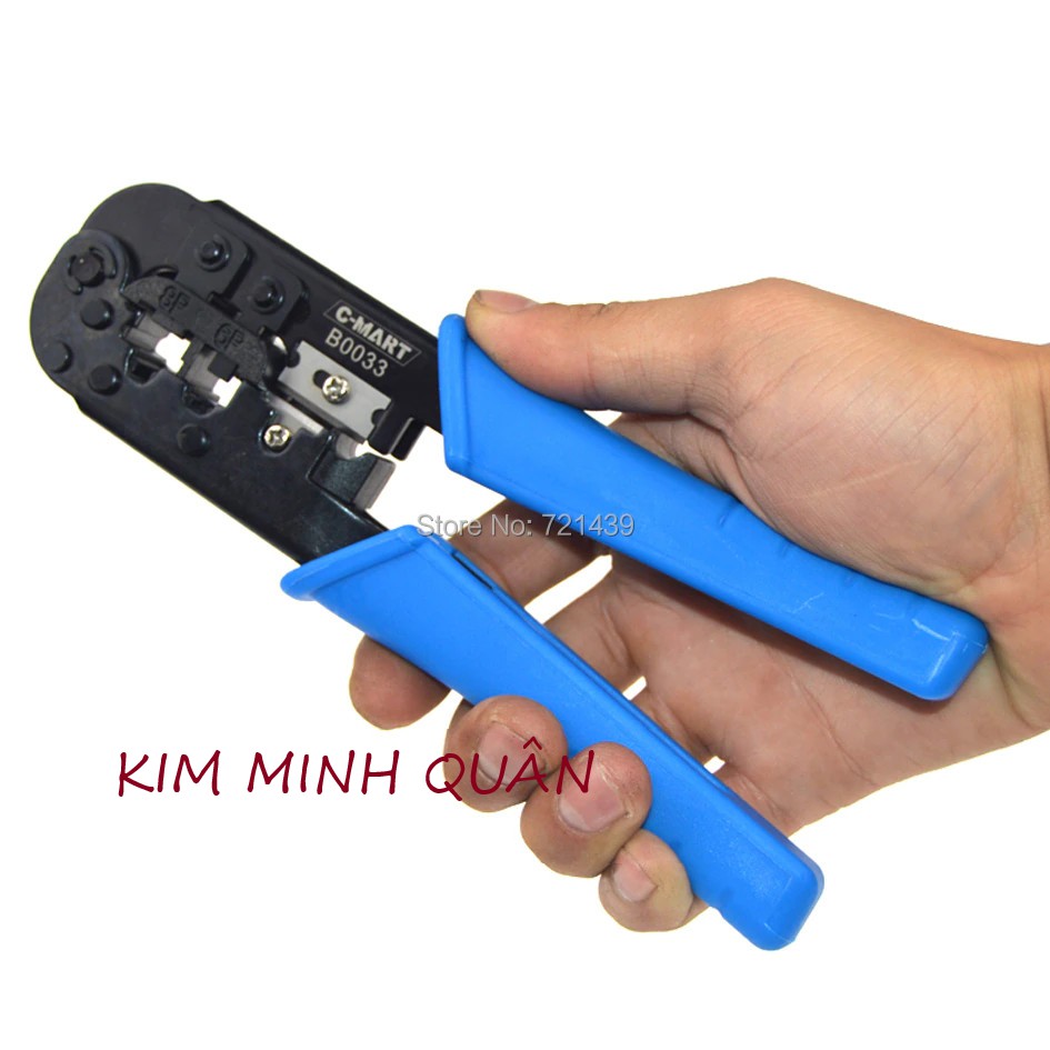Kìm Bấm Mạng 6P 8P B0033 CMart