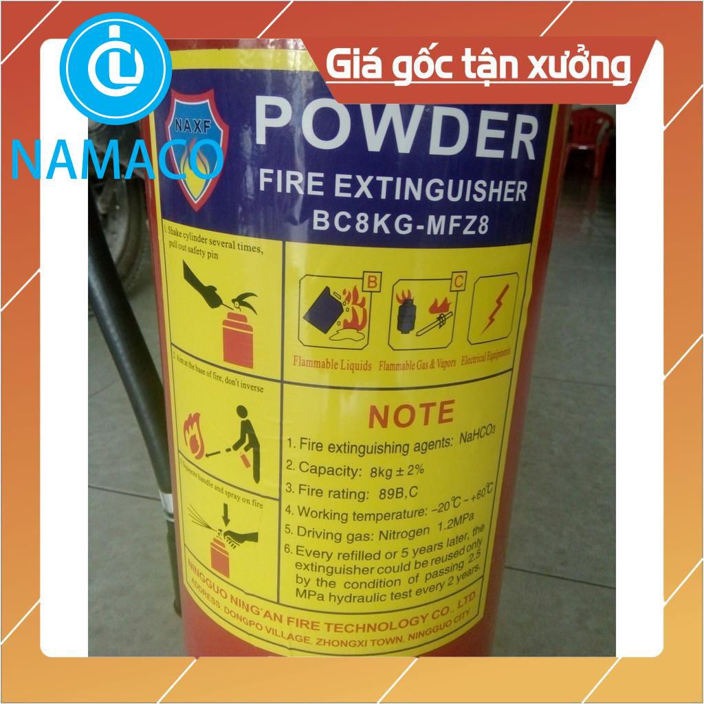 Bình PCCC, Bình Chữa Cháy Bột BC-8kg, Bảo Hành 12 tháng (107/41 liên khu 4-5, P. Bình Hưng Hòa B, Q. Bình Tân)