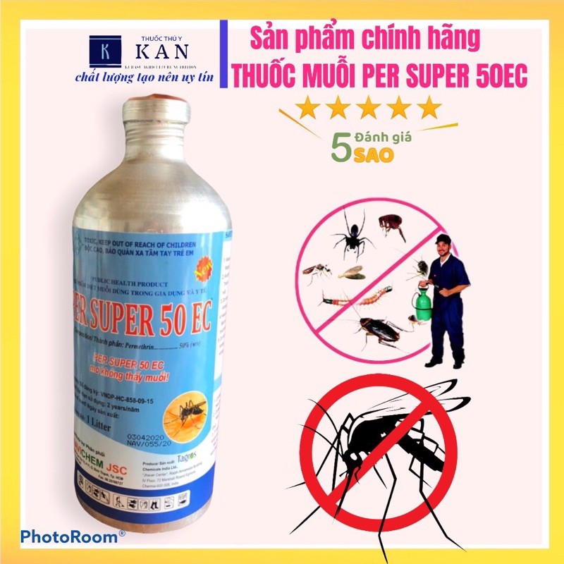 Thuốc phun muỗi và côn trùng Per Super 50EC