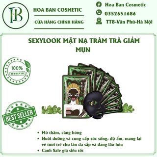 SEXYLOOK Mặt Nạ Tràm Trà giảm Mụn Miếng Lẻ - TeaTree Anti Blemish Black Facial Mask