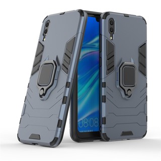 Ốp điện thoại cứng kiểu áo giáp có giá đỡ chống chống sốc cho Huawei Y7 Pro 2019