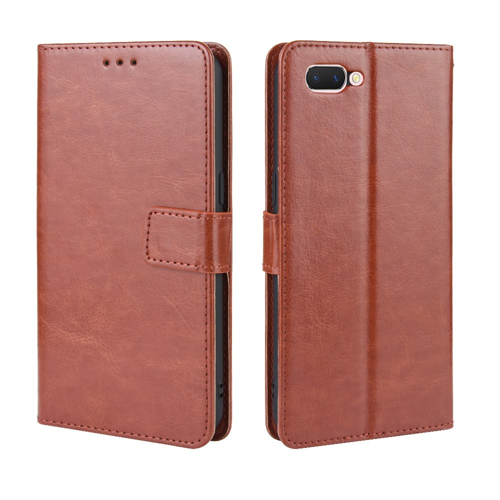 Bao Da Pu Điện Thoại Nắp Lật Kèm Ngăn Đựng Thẻ Cho Oppo A12 A12E A3S A5S A5 A7 Vỏ | BigBuy360 - bigbuy360.vn