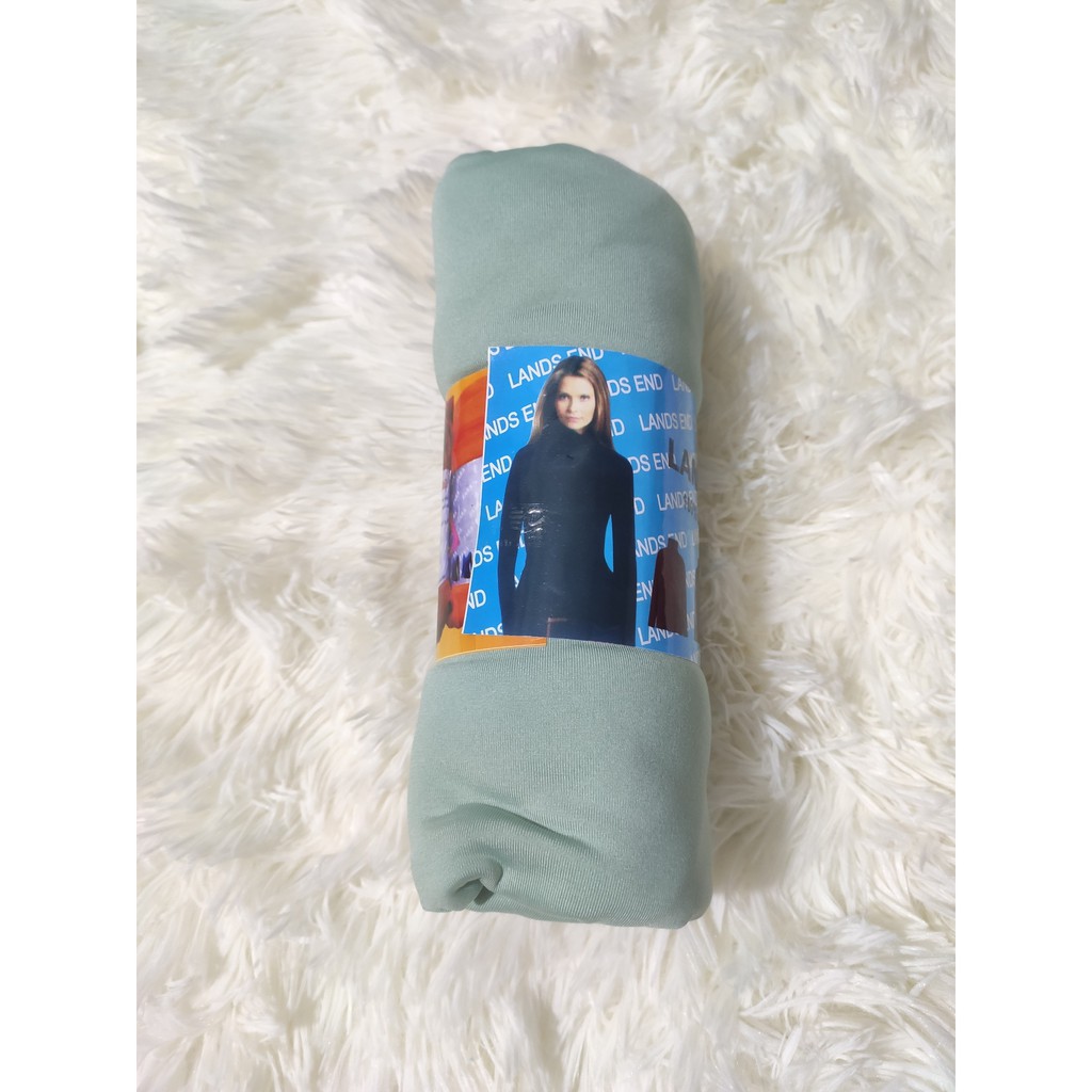 Áo nữ giữ nhiệt lót nỉ loại 1 - Màu Xanh