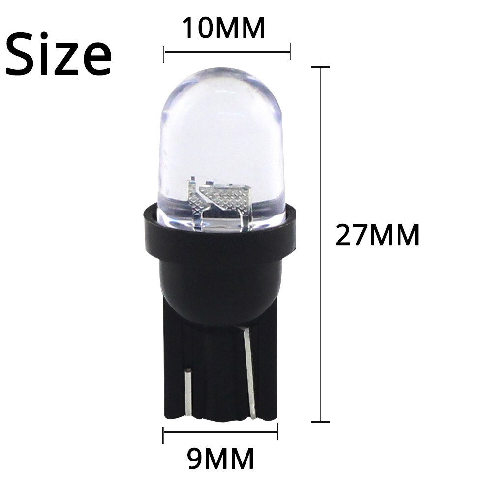 Set 5 bóng đèn T10 led tự đổi màu hoặc 1 màu gắn demi xi nhan xe máy, ô tô