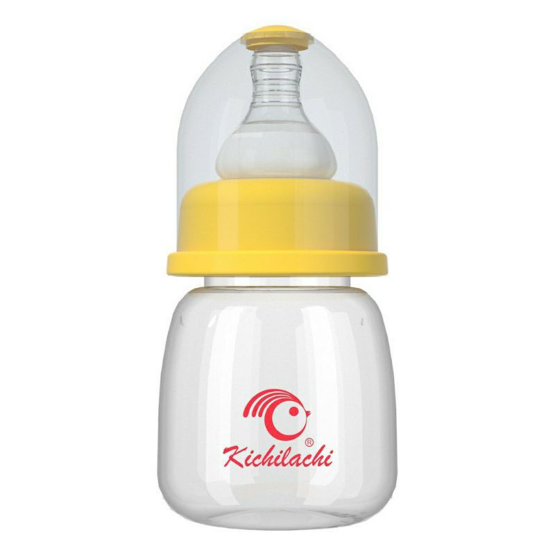 Bình sữa kichi cho bé sơ sinh 80ml núm ti mềm (0-3m)