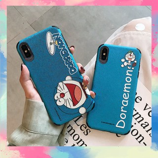 Ốp Lưng Oppo Da IMD Chống bẩn, chống sốc, bảo vệ máy tốt Doraemon - D018