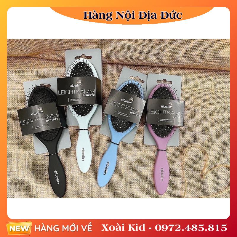 [Hàng nội địa Đức] Lược gỡ rối giúp giảm rụng gãy tóc thần thánh Ebelin Đức