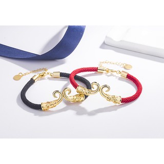 [ Giá Rẻ Nhất ] Vòng tay Đôi Kim Cô Tôn Ngộ Không Mix Dây Đỏ