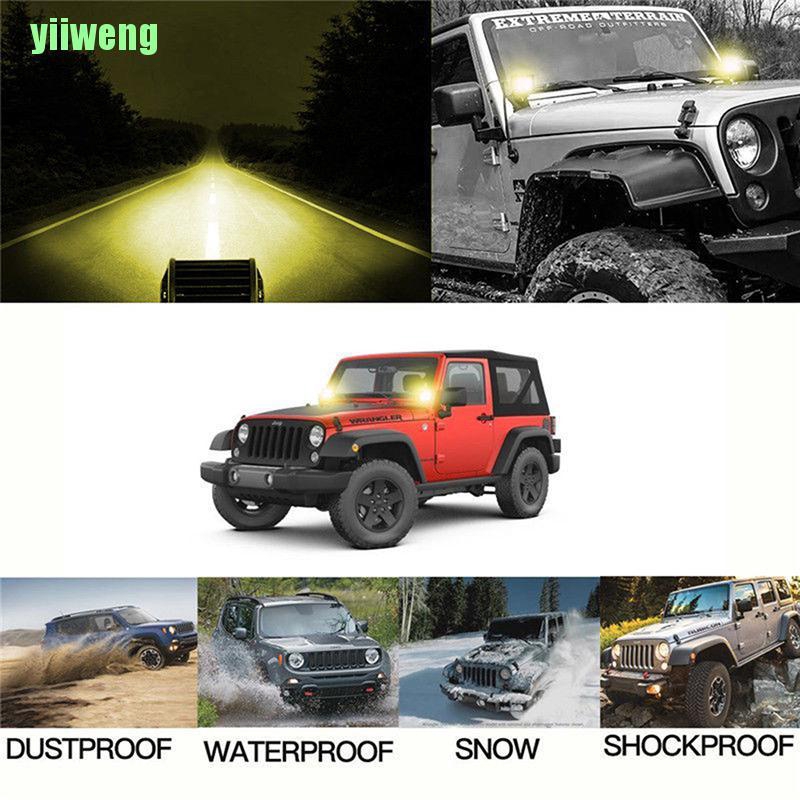 Đèn Led Trợ Sáng Yw 4 &quot;18w 4wd Suv Atv