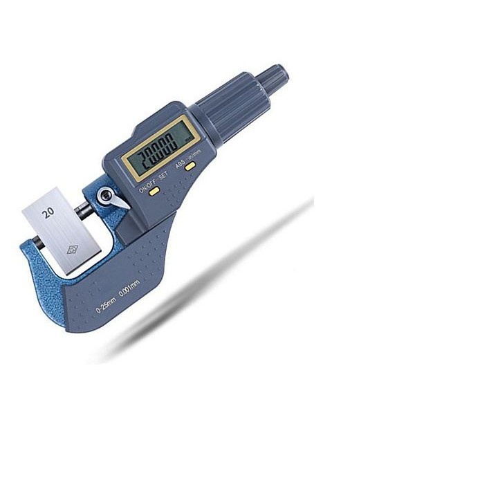 Thước Panme điện tử 0-25mm- Thước kẹp panme điện tử độ chia 0.001mm, chính xác cao