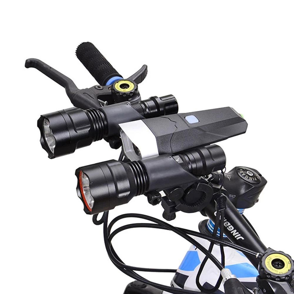 Giá Đỡ Đèn Pin 31.8mm Bằng Hợp Kim Nhôm Gắn Tay Lái Xe Đạp DANILO