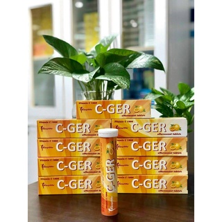 Viên sủi c-ger 1000mg nhập khẩu đức 20 viên/tuýp.