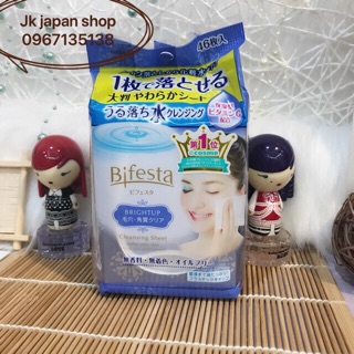 Khăn ướt tẩy trang Bifesta