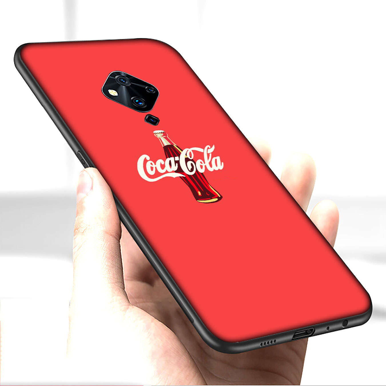 Samsung Galaxy Note 20 Ultra Note 10 Plus  Lite 8 9 S7 Edge M11 Phone Case Soft Silicone Casing B102 Coca Cola Coke S