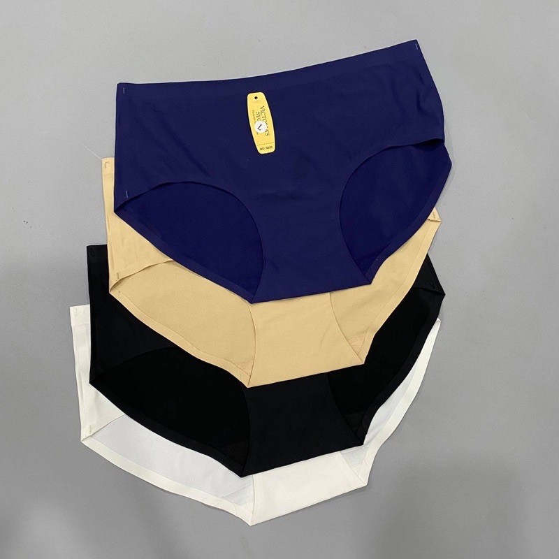 Quần lót nữ đúc su không đường may mềm mại thun lạnh Mặc như không mặc