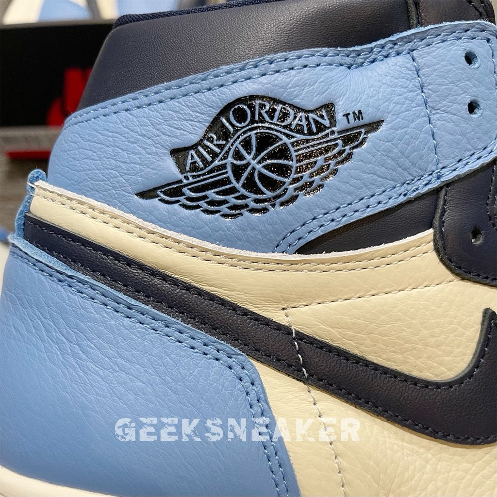 [GeekSneaker] Giày Jordan 1 Retro High Obsidian UNC - Nguyên Bản " SC "