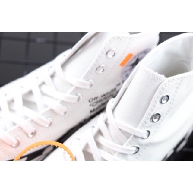 (40x1)Converse chính thức Chuck 70 tên 2.0 "of white" - 163892C [ONESHOP]