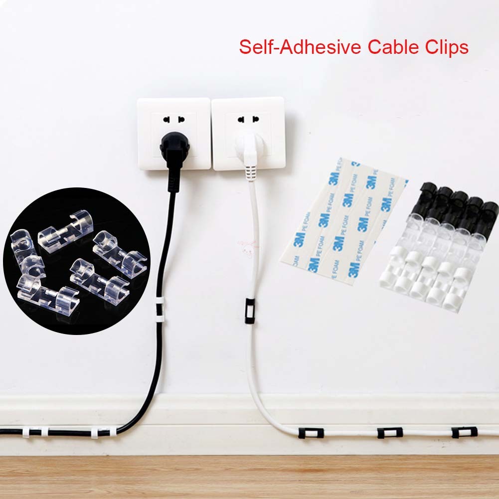 Set 20 Giá Đỡ Dây Cáp Tiện Lợi
