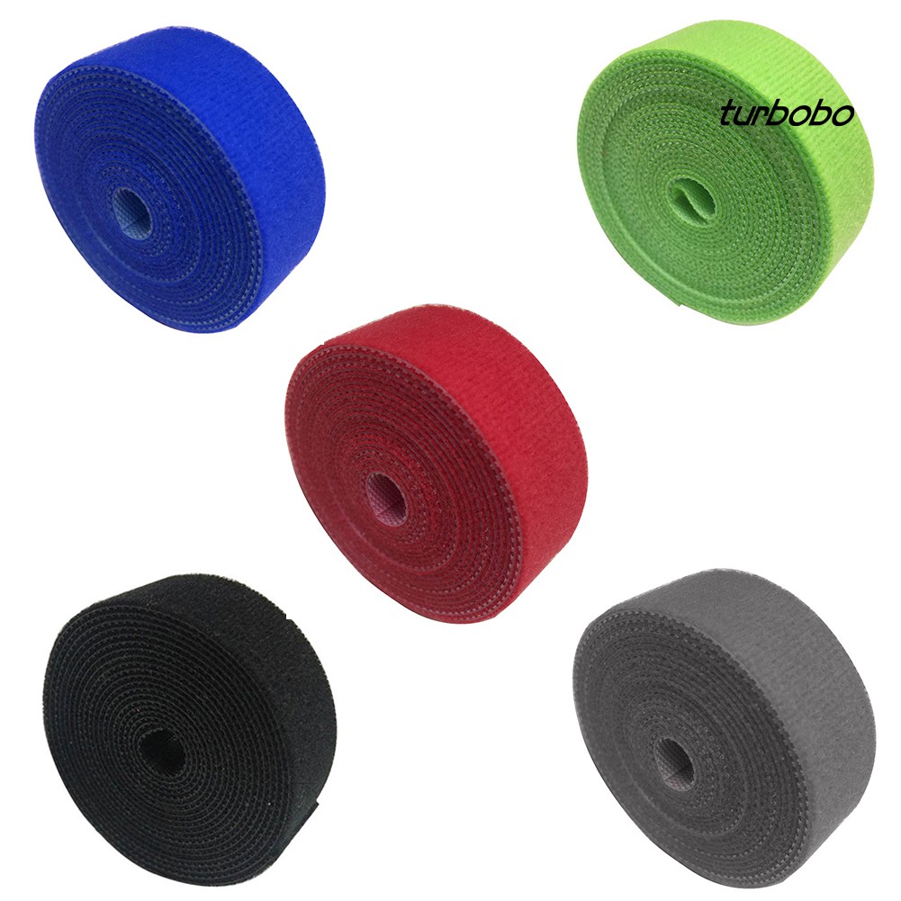 Cuộn dây dán cố định dây cáp gọn gàng tiện dụng 2/ 3/ 4m tùy chọn màu sắc