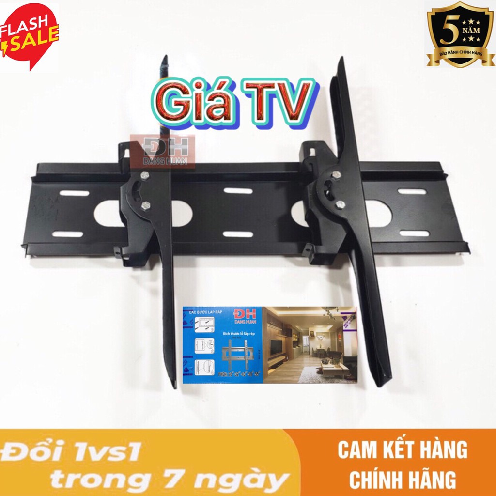 CHÍNH HÃNG -Gía treo tivi thẳng sát tường dày đẹp cho tất cả các loại ti vi (Chuẩn Công Ty) từ 21inch - 75inch | BigBuy360 - bigbuy360.vn