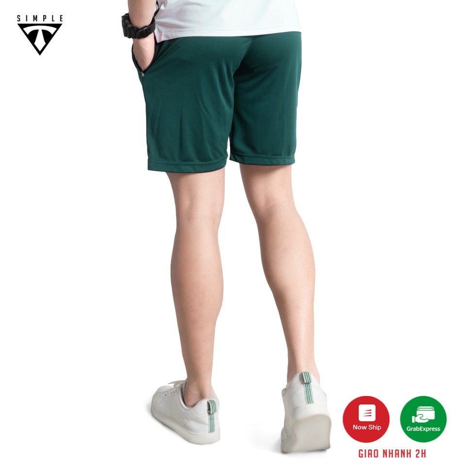 Quần Thể Thao Nam TSIMPLE tập gym vải thun lạnh thoáng mát, co giãn, chuẩn form màu Rêu | BigBuy360 - bigbuy360.vn