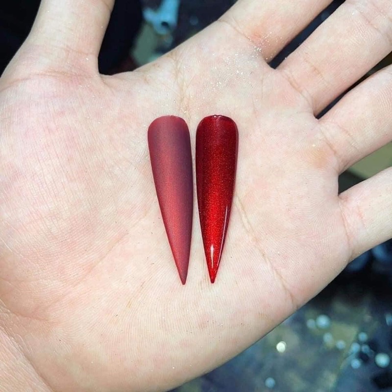 Sơn đỏ tuyết - phụ kiện nail mi