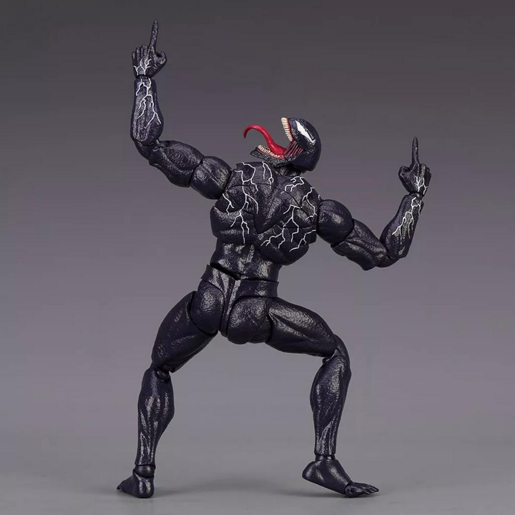 Mô Hình SHF Venom Marvel Cao 20 Cm Có Khớp Cử Động