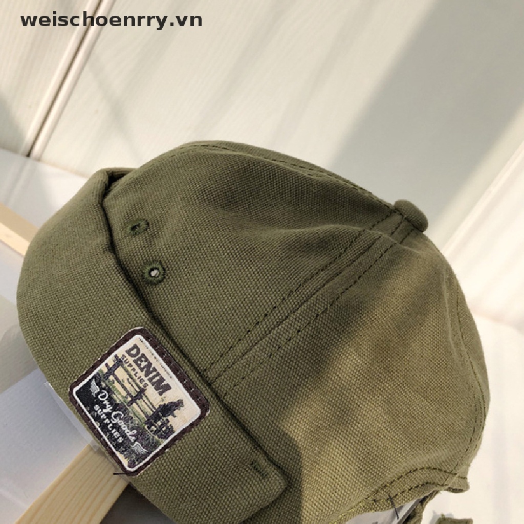 【WW】 Fold Skullcap Retro Men Sailor Cap Women Warm Roll Cuff Bucket Cap Brimless Hat .