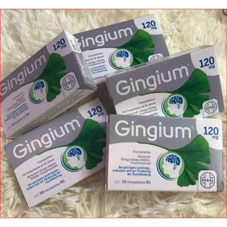 Gingium hộp 120 viên của Đức