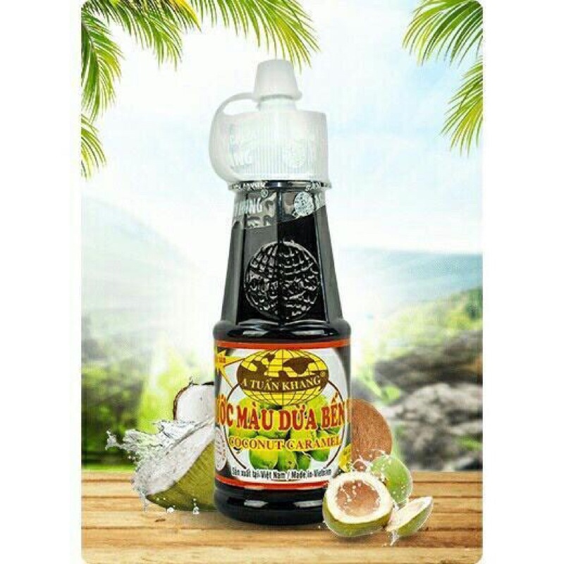 Nước màu dừa A Tuấn Khang - Đặc sản Bến Tre