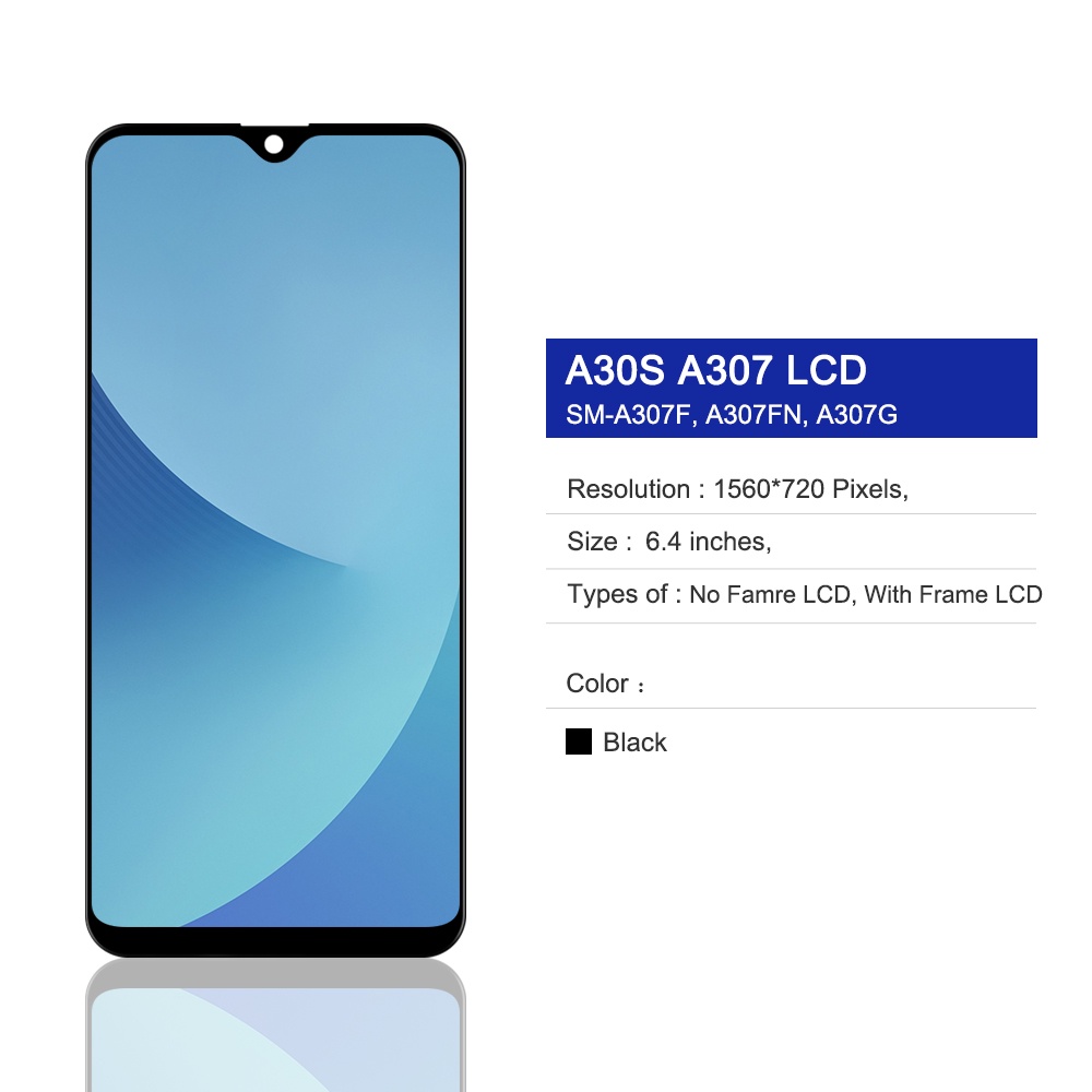 Màn Hình Samsung Galaxy A30s A307 A307F A307G A307YN LCD Cảm Ứng Thay Thế Cho