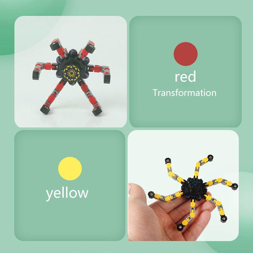 Đồ chơi con quay cơ học đặt đầu ngón tay giải tỏa áp lực nhiều màu sáng tạo DIY