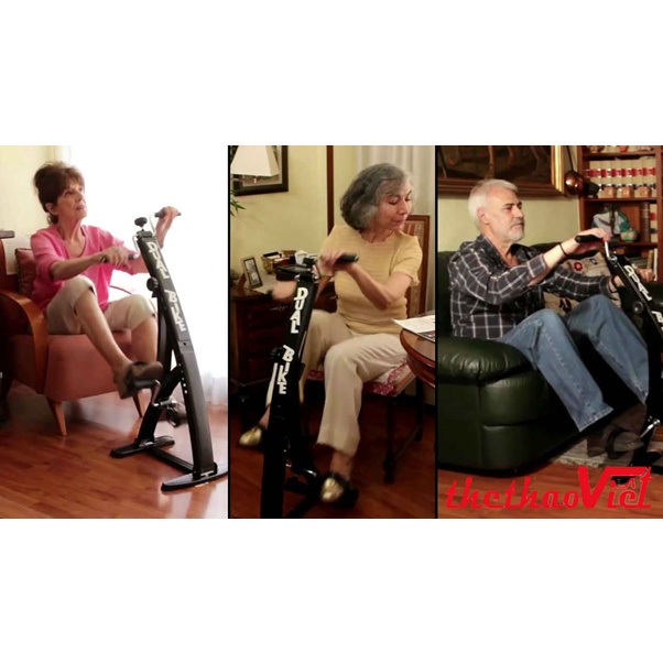 Xe đạp tập phục hồi chức năng Dual bike, xe đạp tập cho người già