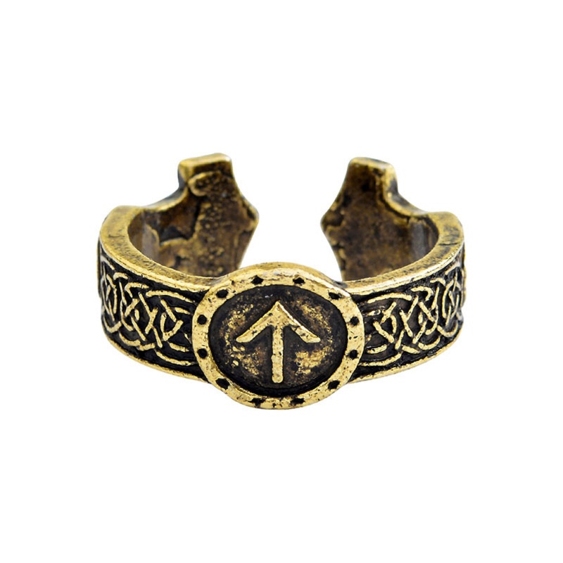 Nhẫn đeo tay kim loại phong cách Vintage cho nam