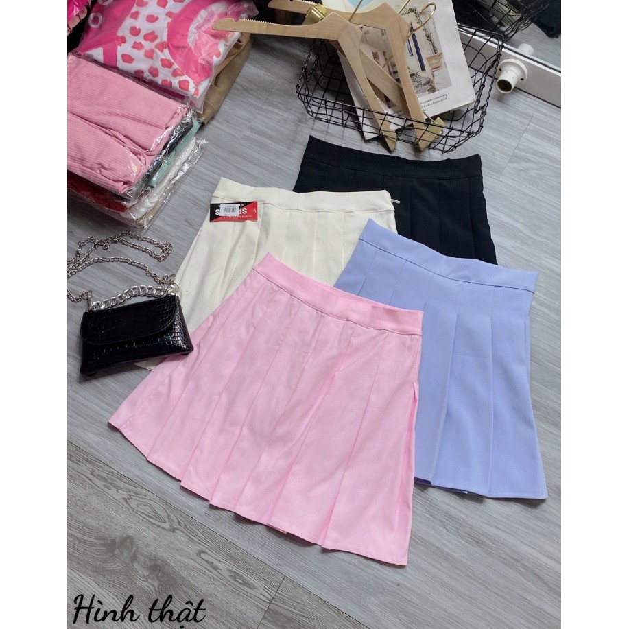 Chân váy TENNIS có quần trong chất vải tuyết mưa Cam Kết Hàng Y Hình Kèm Ảnh Thật Chính Chủ ( Size từ 40-53kg )