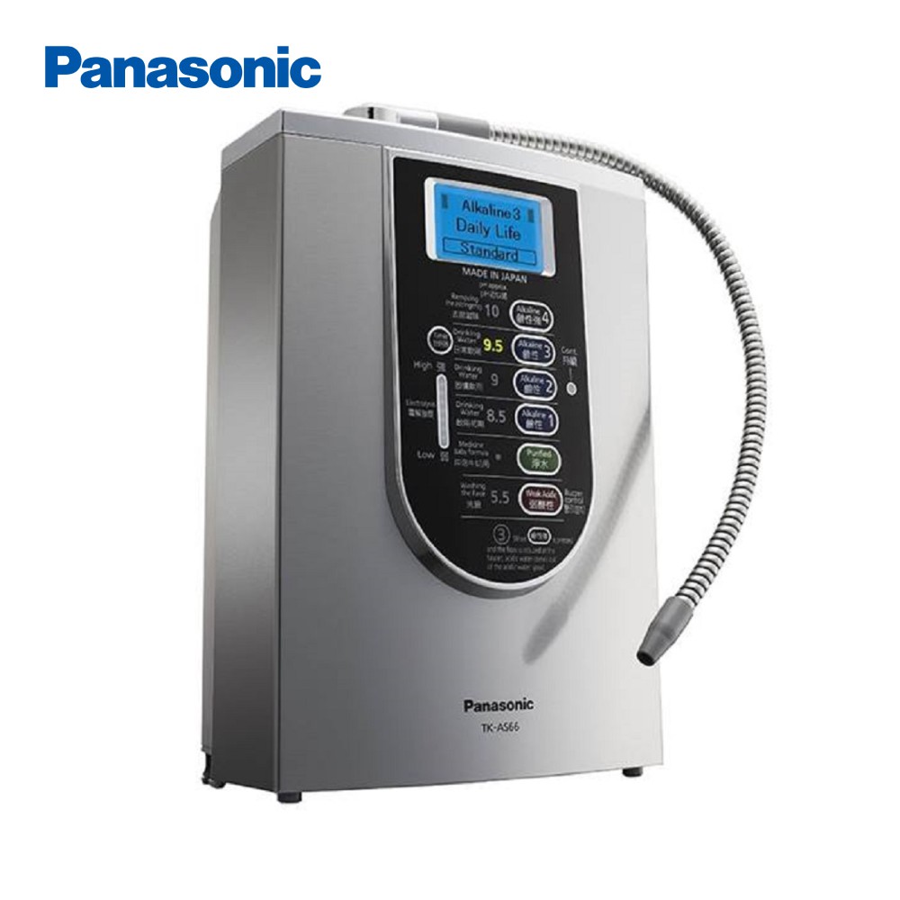 Máy Lọc Nước Điện Giải Ion Kiềm PANASONIC TK-AS66 - Tạo ra 7 loại nước ion, Hàng Chính Hãng