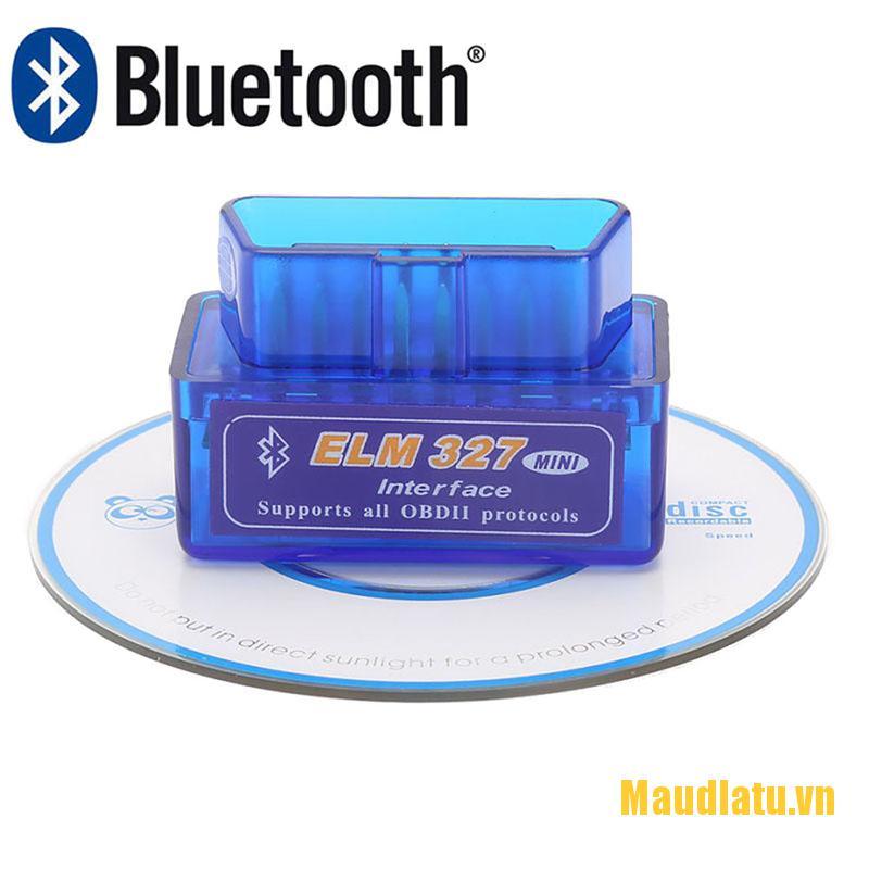 ༺๑Maudlatu๑༻ELM327 V1.5 Bluetooth OBD2 For Android/Torque Super Diagnostic Code Reader
