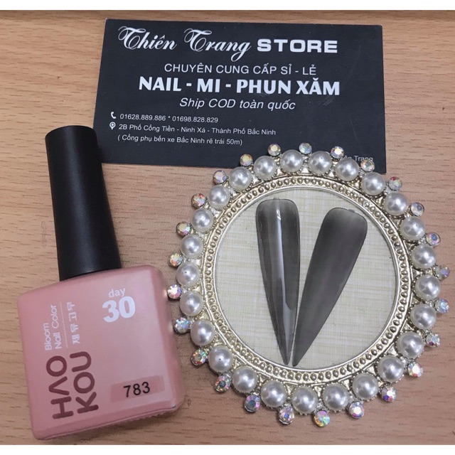 Sơn gel HAOKOU thạch đen