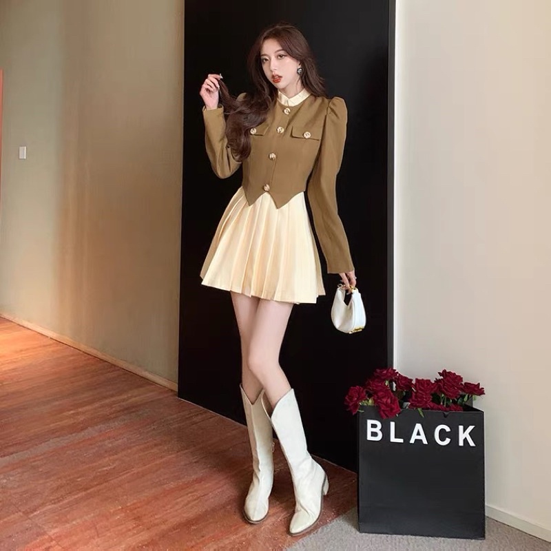 Set váy liền thiết kế cao cấp