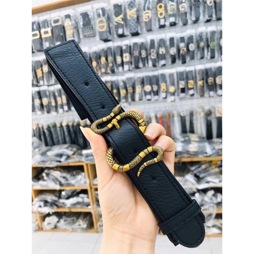 (Hàng loại 1) Đai thắt váy dành cho nữ phối hợp với váy đầm, quần jean họa tiết hình con rắn, hàng đẹp | BigBuy360 - bigbuy360.vn